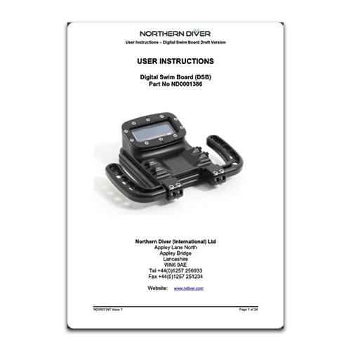 Digital Swim Board User Guide